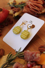 Load image into Gallery viewer, Pickle Slice Earrings
