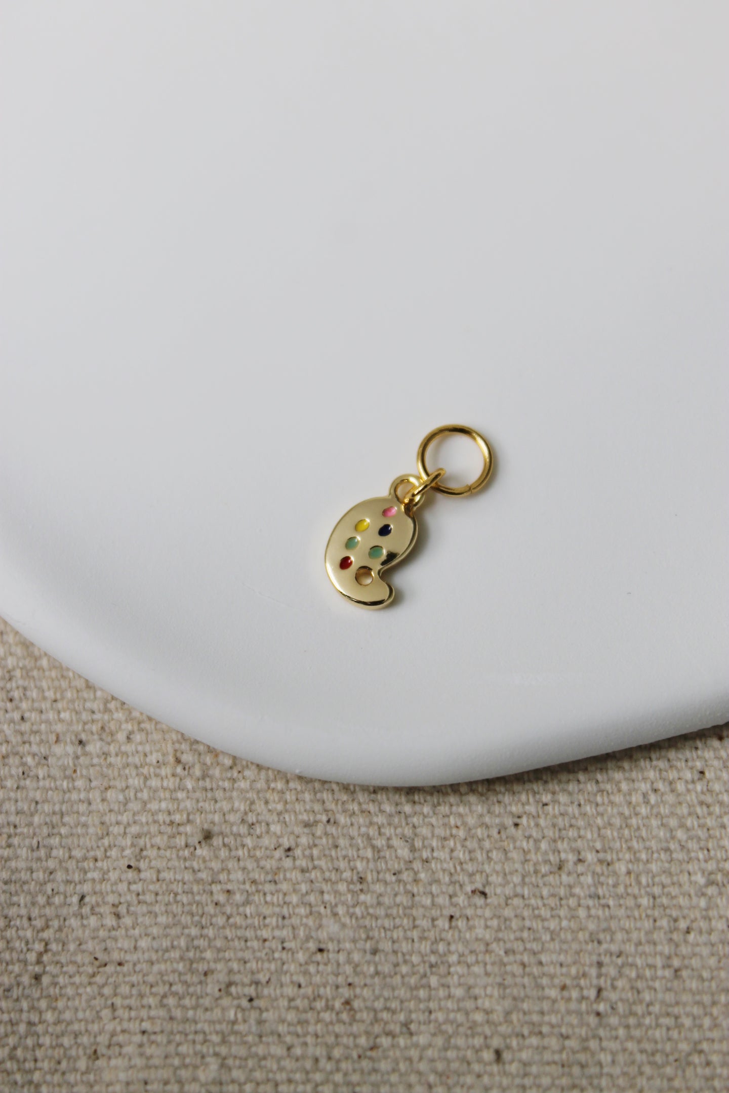 Paint Palette Charm