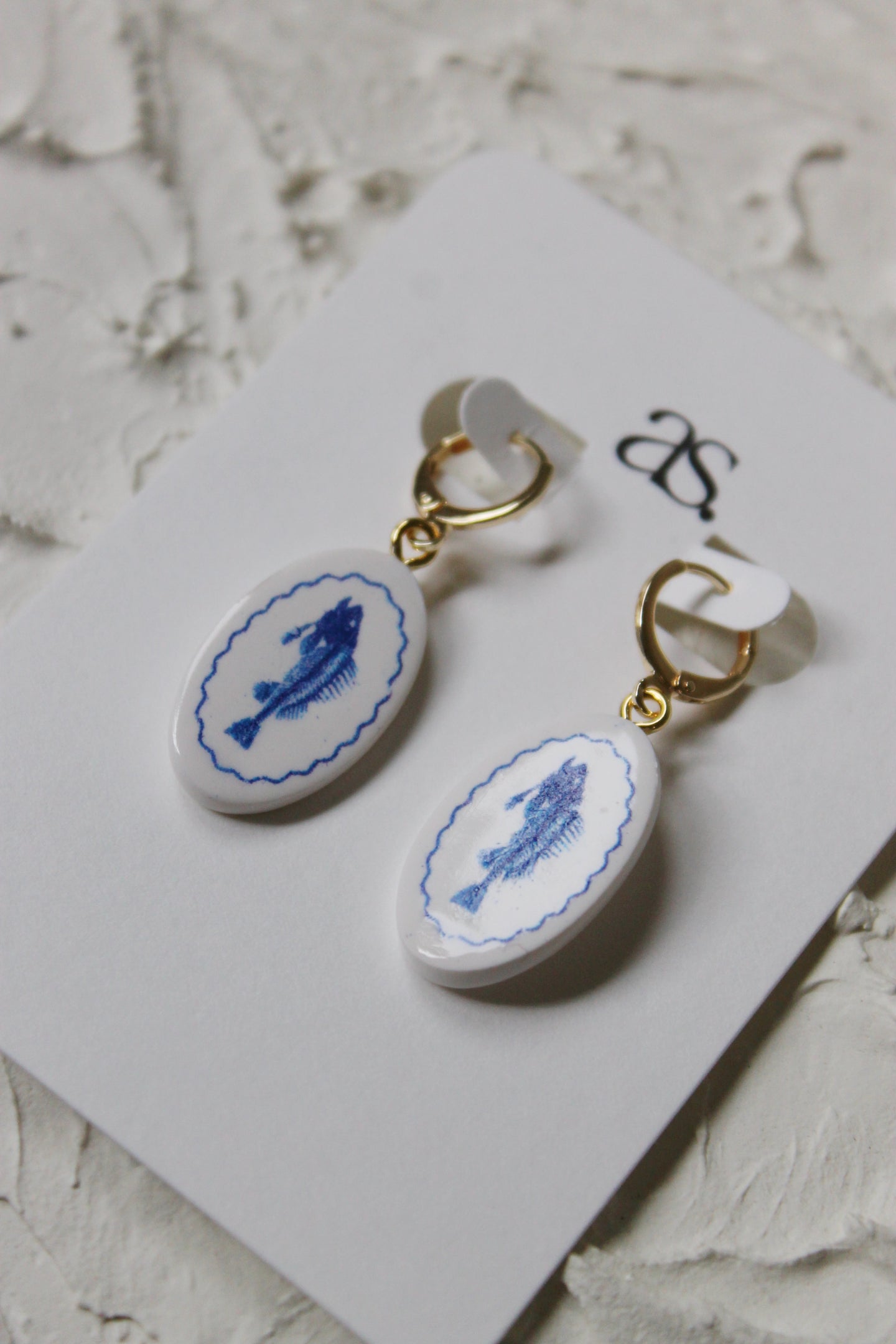 Fish Bones Earrings