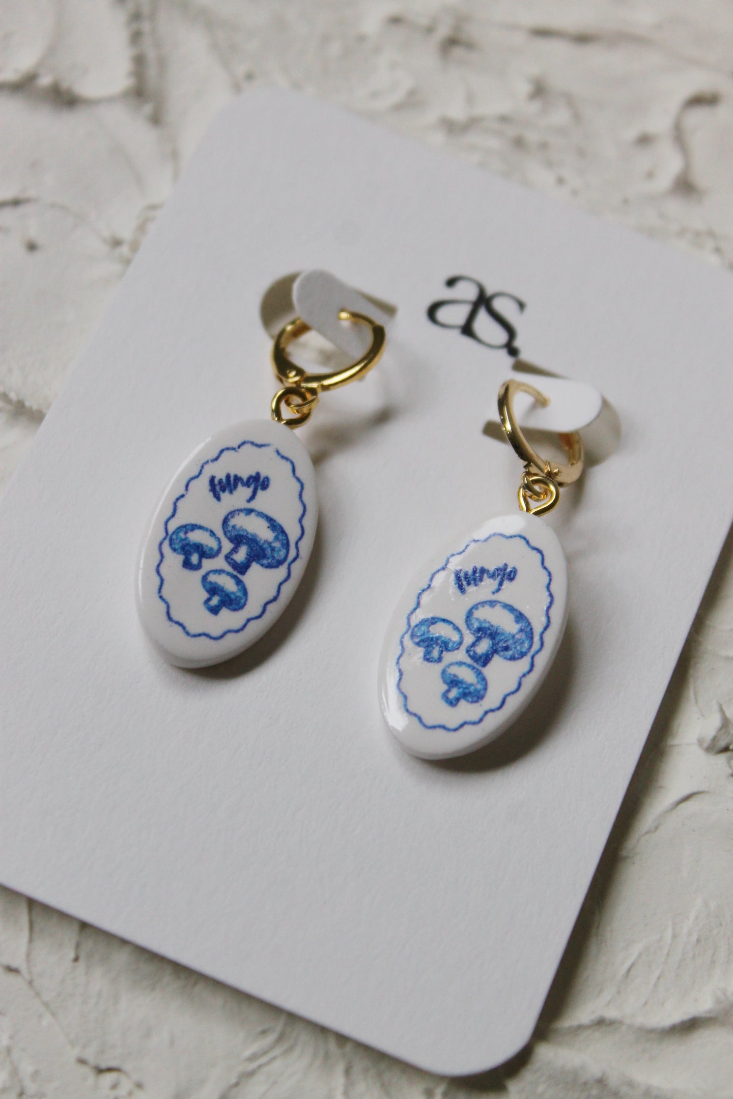 Mushroom (Fungo) Earrings