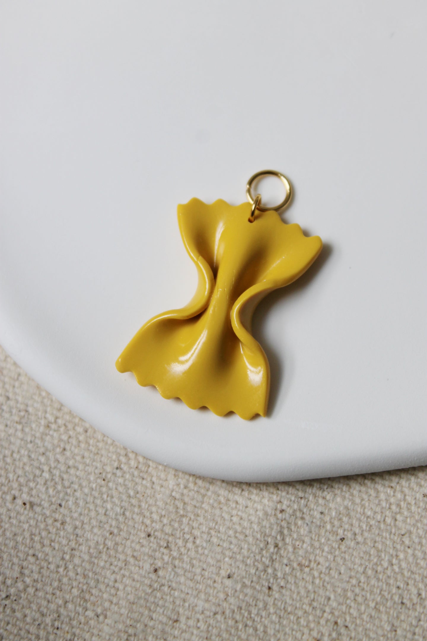 Farfalle Pasta Clay Charm
