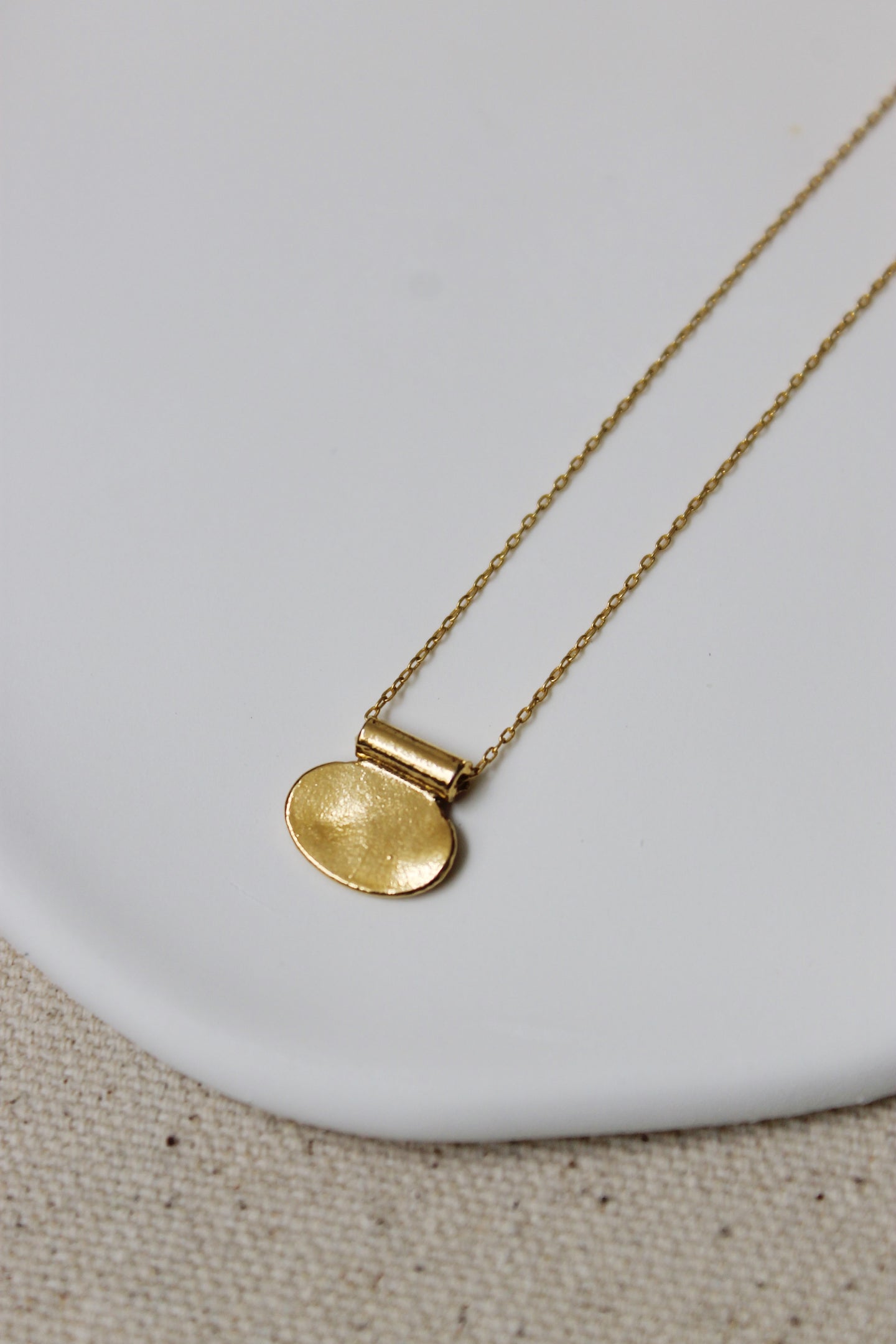 Dainty Gold Charm Necklace