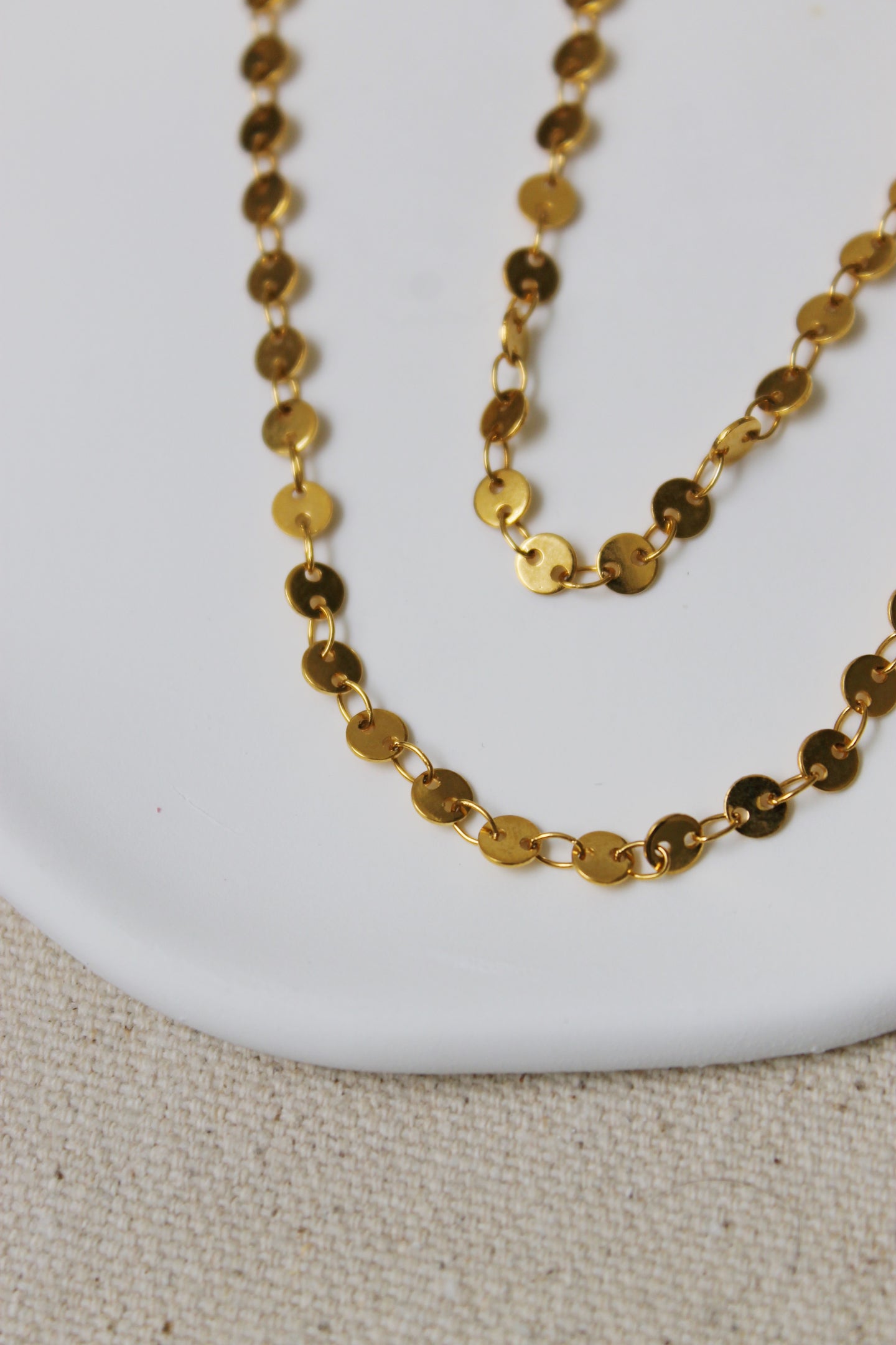 Coin Chain Necklace