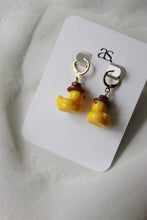 Load image into Gallery viewer, Cowboy Ducky Earrings
