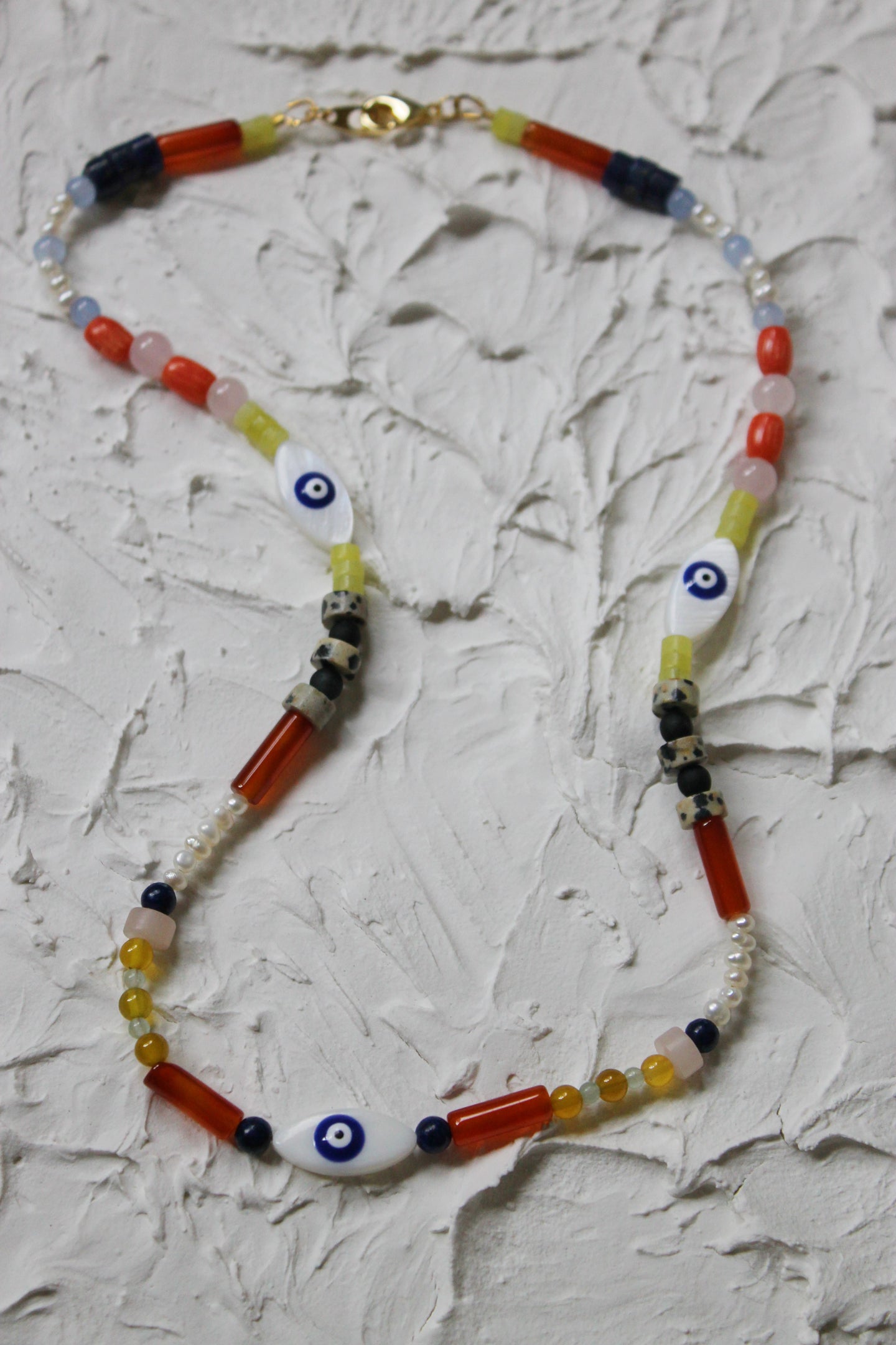 Gemstone No. 1 Necklace (Evil Eye)