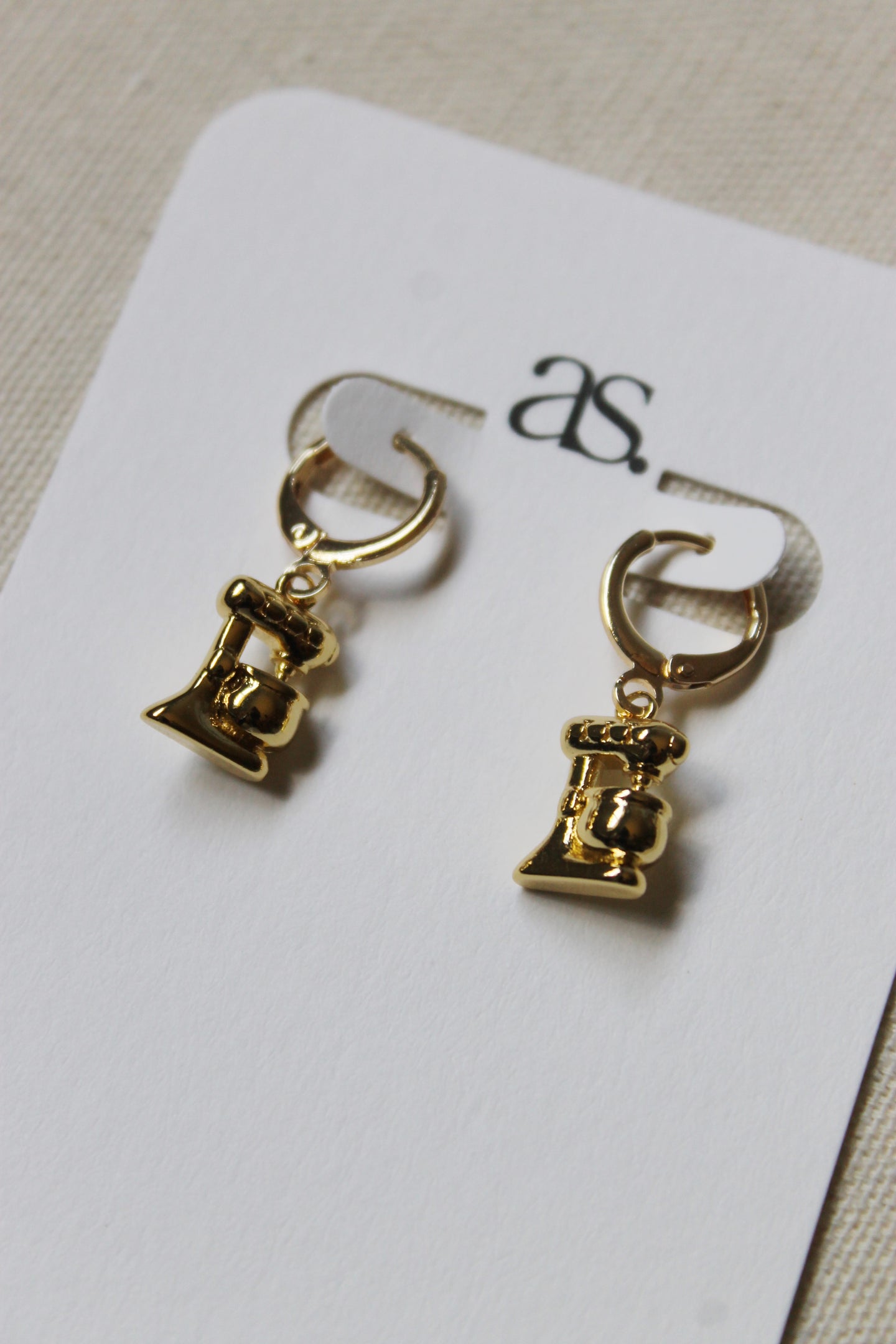 Kitchen Mixer Charm Earrings