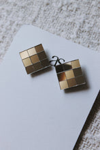 Load image into Gallery viewer, disco square earrings
