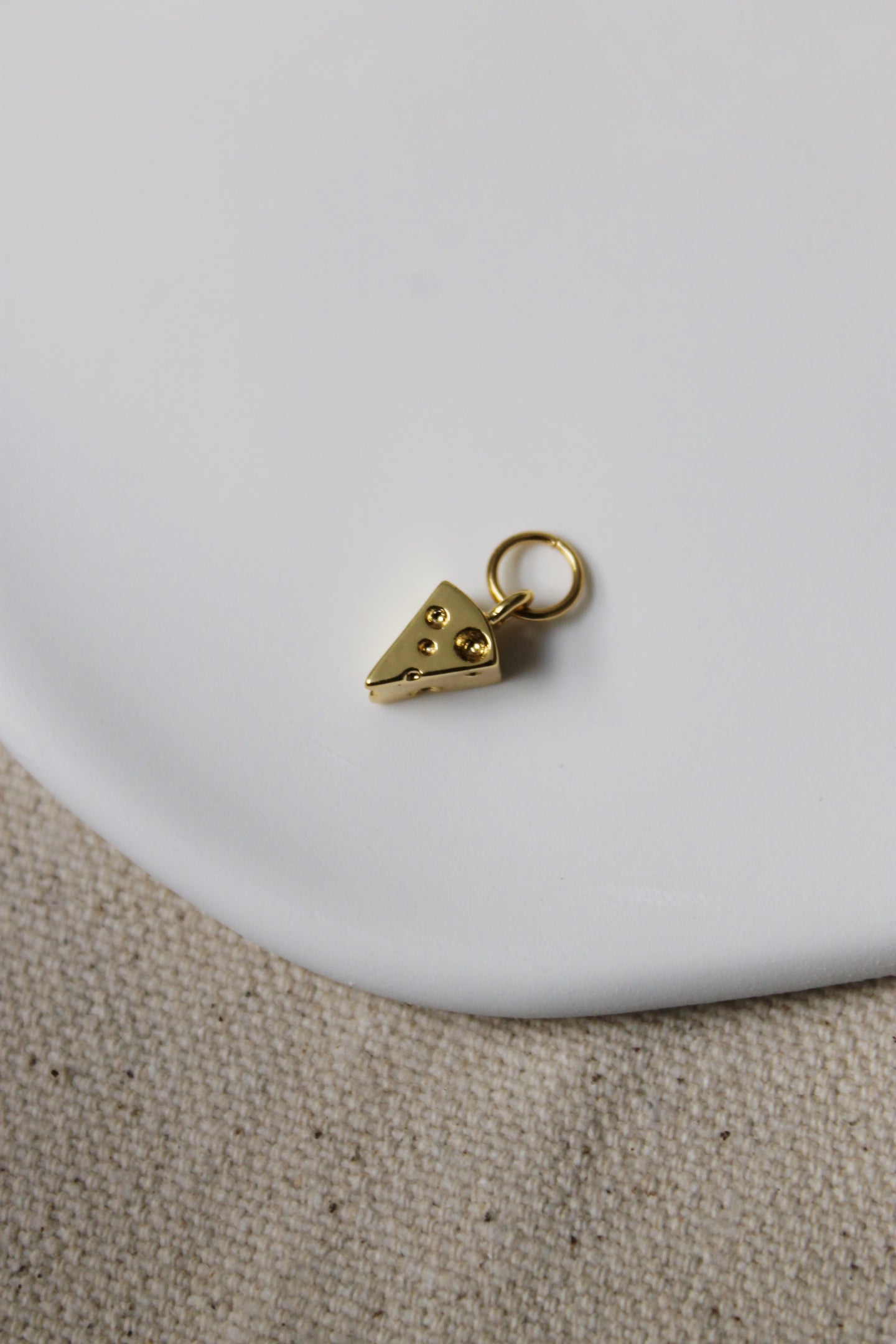 Cheese Wedge Charm