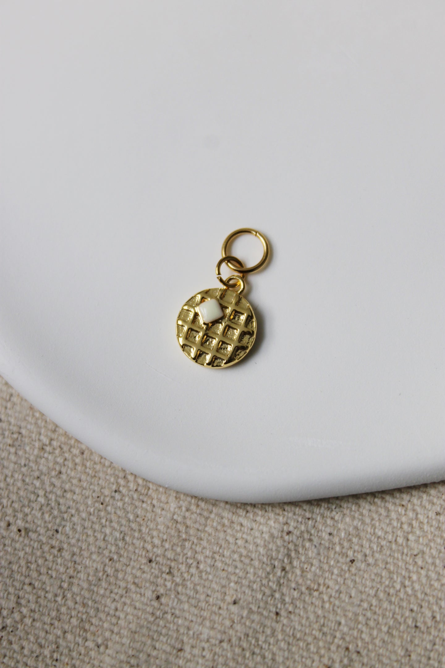 Waffle w/Butter Charm
