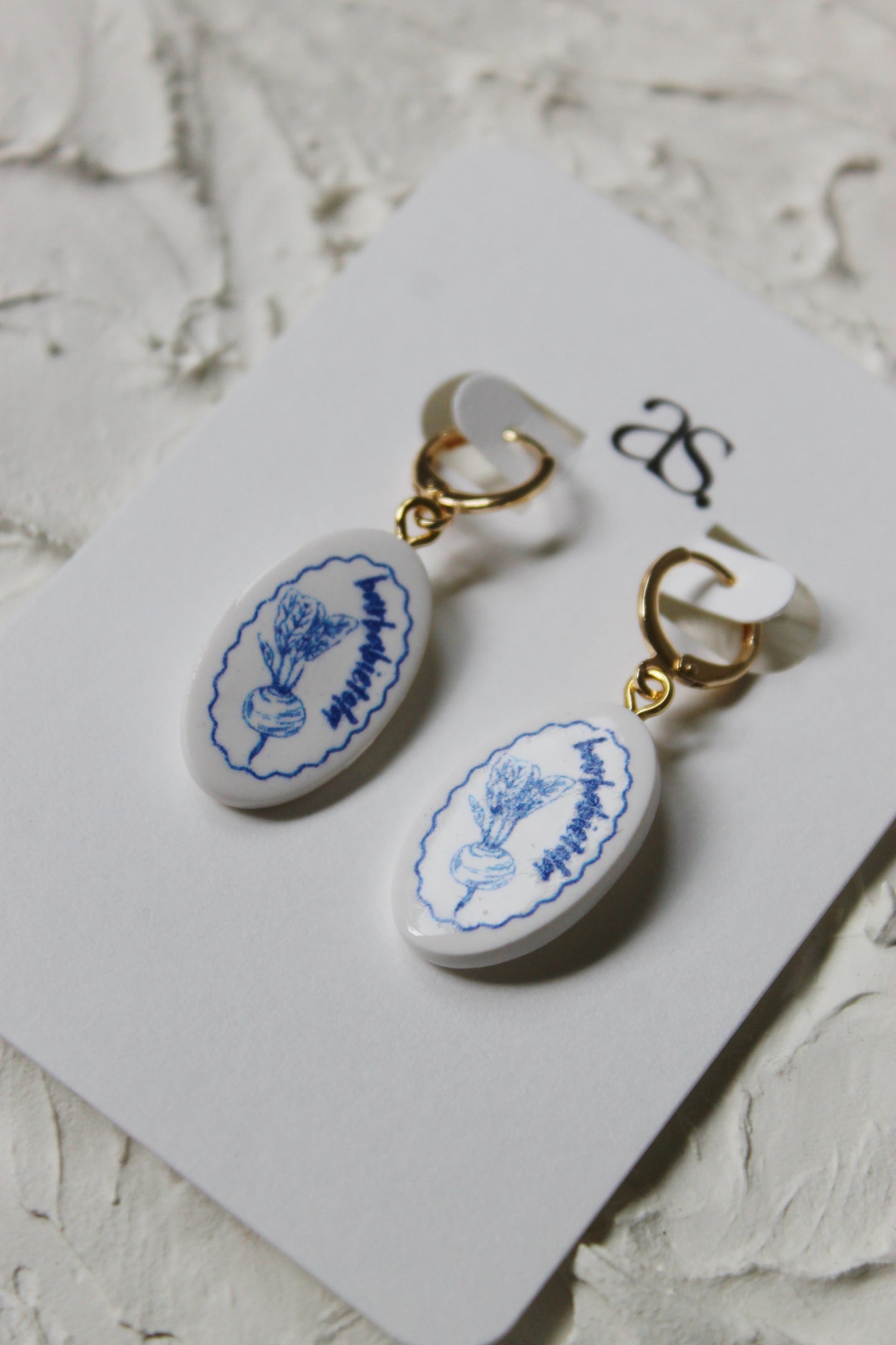 Beet (Barbabietola) Earrings