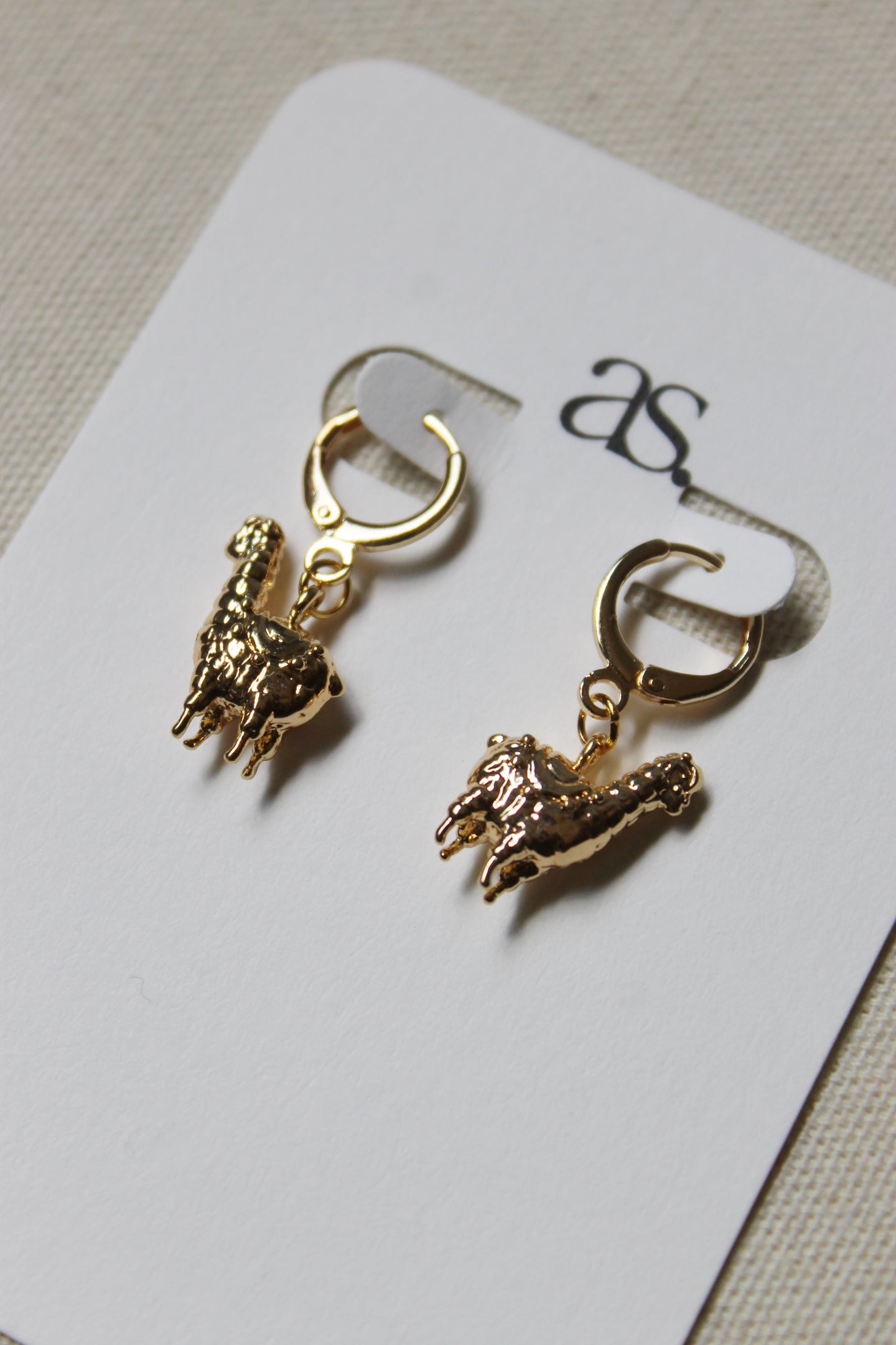 Llama Charm Earrings
