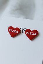 Load image into Gallery viewer, Pizza Heart Studs
