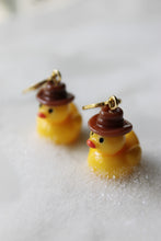 Load image into Gallery viewer, Cowboy Ducky Earrings
