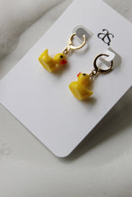 Load image into Gallery viewer, Rubber Ducky Earrings
