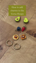 Load and play video in Gallery viewer, Versa Hoops (compatible with all charms)
