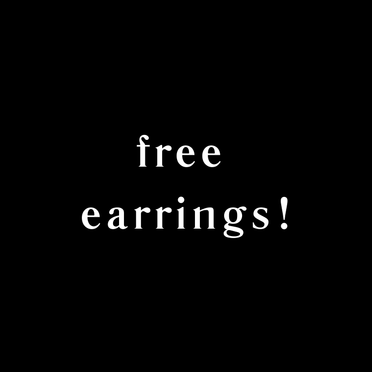 free earrings!